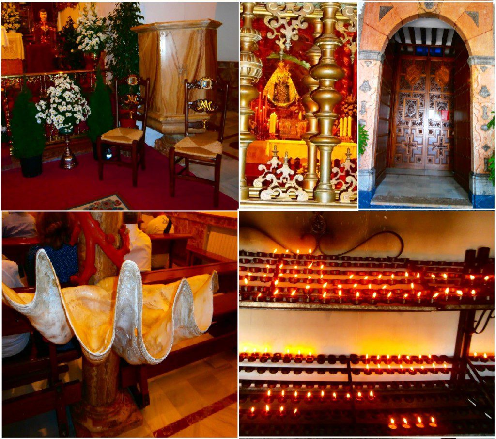 Pequeños detalles dentro de la capilla