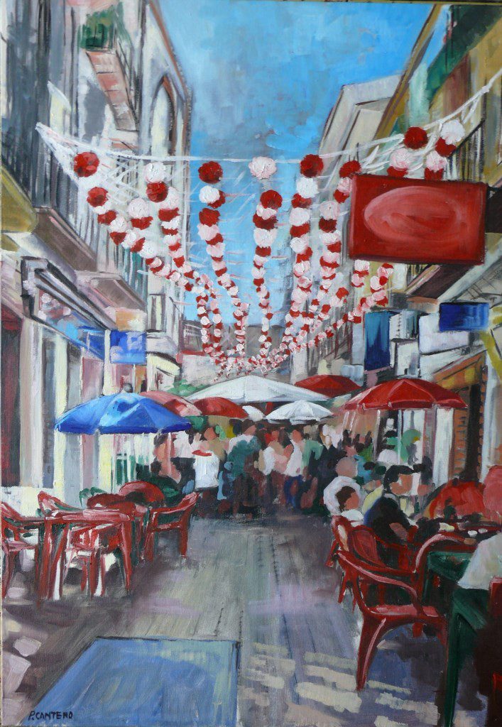 CALLE JAIME FERIA EN EL CENTRO (AÑOS ATRAS)