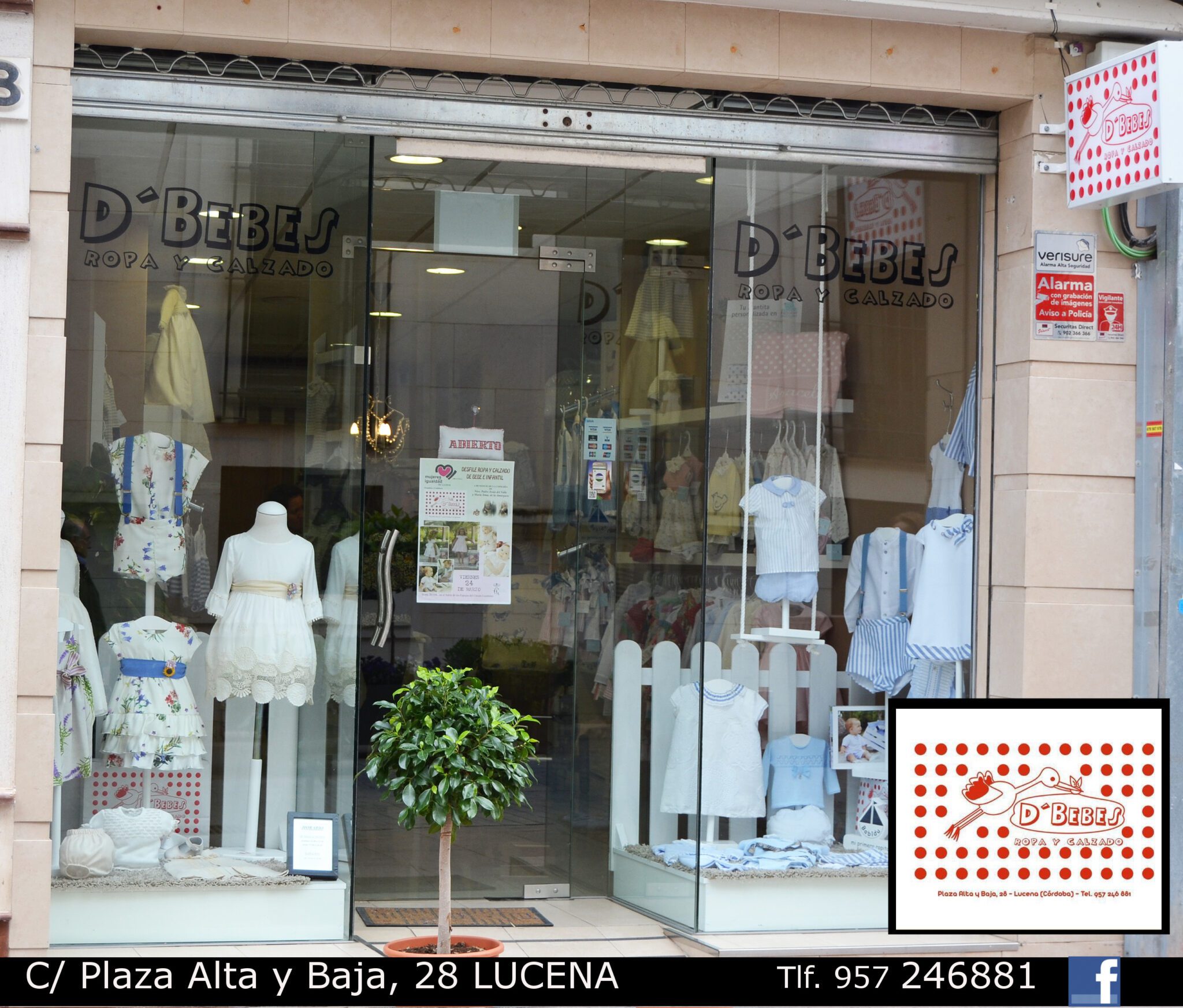 D´BEBES LUCENA UBICACIÓN