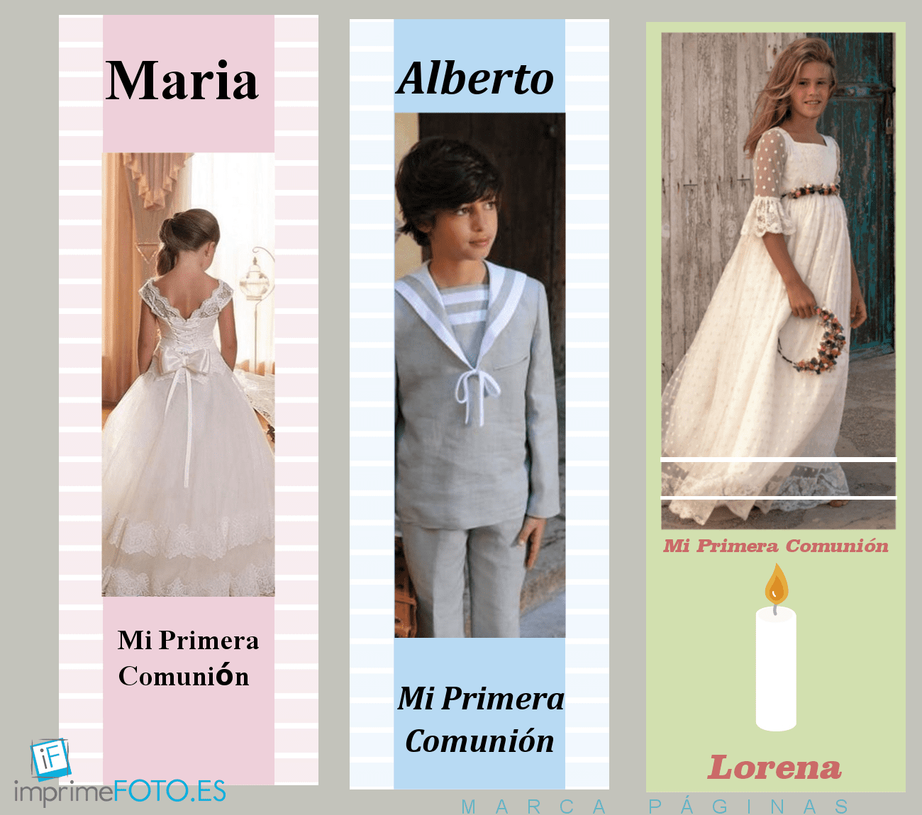 primera comunión marca páginas 1