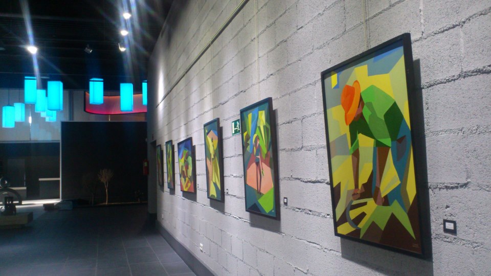 Exposición "Pasajeros de color" en Montilla
