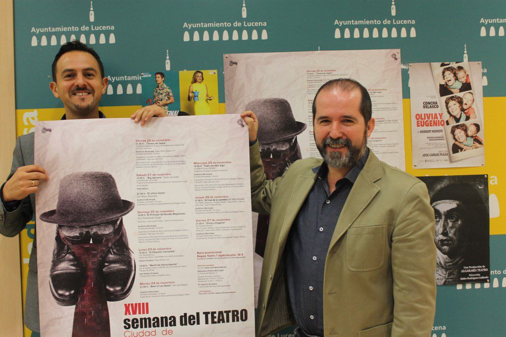 Concha Velasco y Manu Sanchez  en la 18ª Semana del Teatro