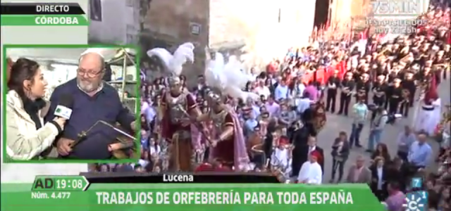 Paula Orfebres este jueves en Andalucia Directo (Video)