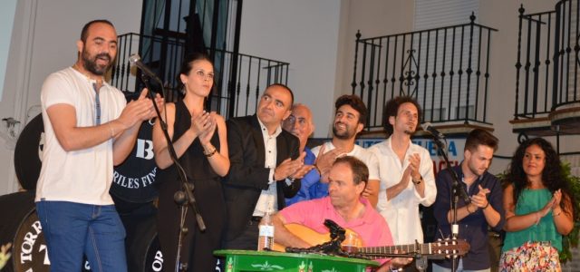 Gran noche flamenca en el XIV Festival Curro Lucena
