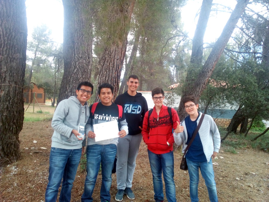 “Un alumno del IES Miguel de Cervantes 4º Clasificado en las Olimpiadas de Matemáticas “Guadalentín” en Jaén.