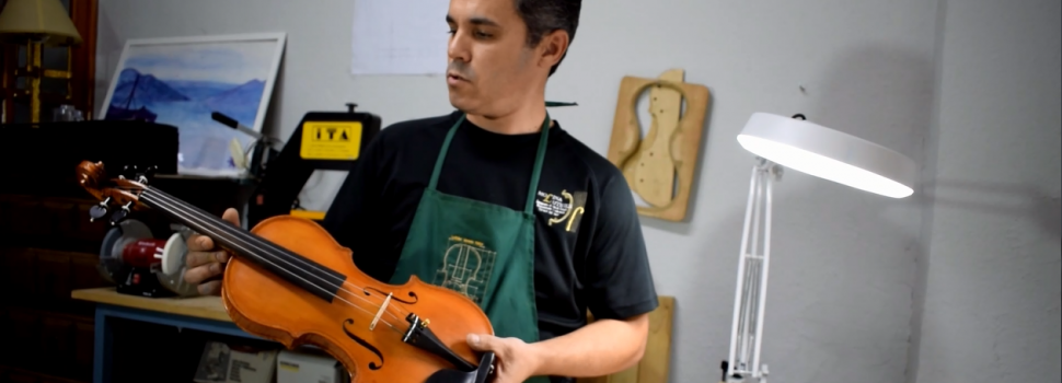 MADE IN LUCENA Fabricando violines con Molina Luthier
