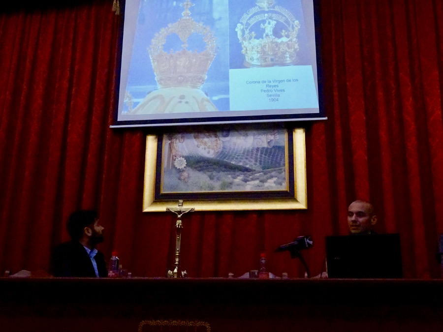 Antonio Ruiz desgrana los detalles de la Corona de coronación de la Virgen de Araceli