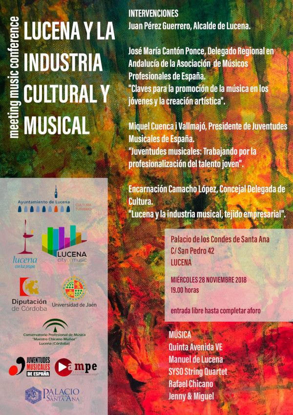 Cartel Lucena y la Industria Cultural Musical_Meeting Music Conference