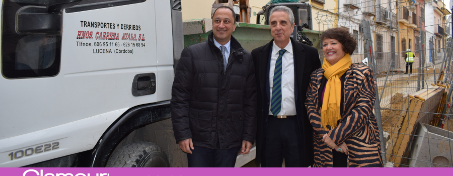 El Delegado del Gobierno Gómez de Celis visita Lucena y se firma el convenio VioGen