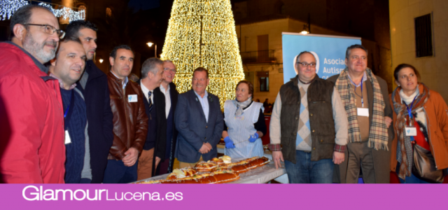El Roscón de Reyes Gigante reparte 5.000 raciones a beneficio de la Asociación Autismo Córdoba
