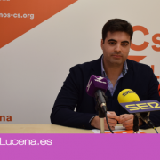 Jesús López García tomará posesión este Lunes de su cargo como concejal del Partido Ciudadanos en Lucena