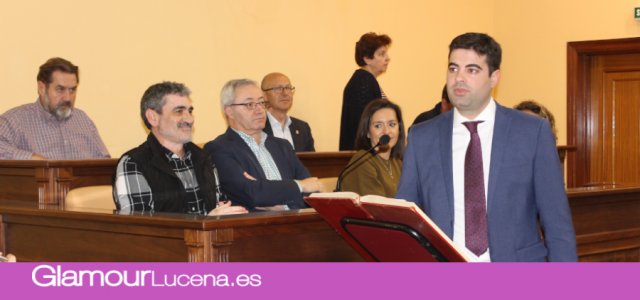 Jesús López toma posesión de su acta de concejal de Ciudadanos