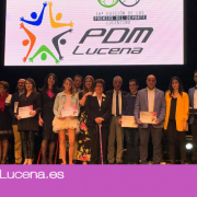 El PDM celebra la fiesta de los Premios del Deporte Lucentino