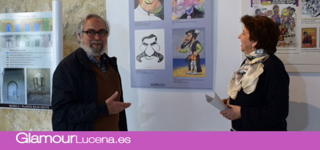 Marrugat y Pepe Farruco exponen sus Caricaturas en la Casa de los Mora