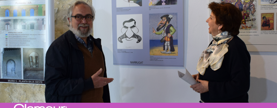 Marrugat y Pepe Farruco exponen sus Caricaturas en la Casa de los Mora