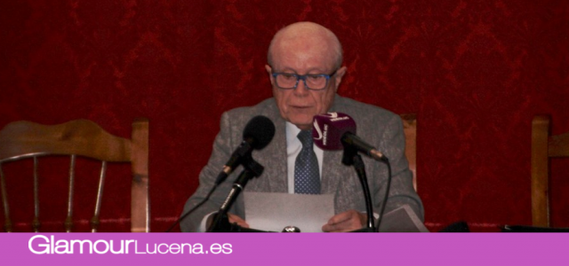 El cronista Don José Luis Sánchez  imparte una conferencia sobre la historia del bastón que distingue a la virgen de Araceli