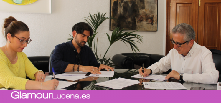 Firmados los convenios con los primeros emprendedores del Vivero de Empresas de Lucena