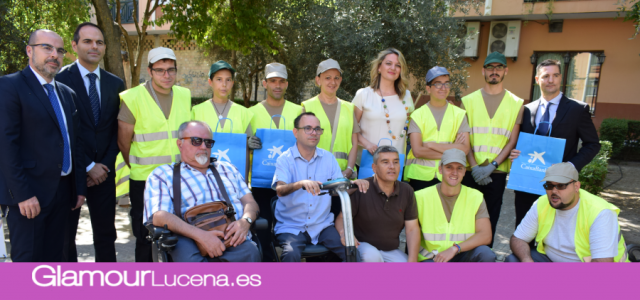 AMFE, La Caixa y el Ayuntamiento de Lucena colaboran en un proyecto de inclusión laboral