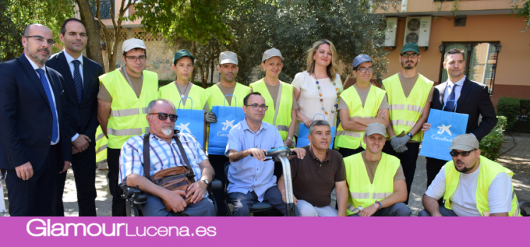 AMFE, La Caixa y el Ayuntamiento de Lucena colaboran en un proyecto de inclusión laboral