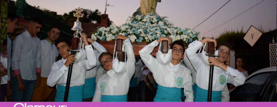 Tradicional procesión de la Virgen de las Vegas