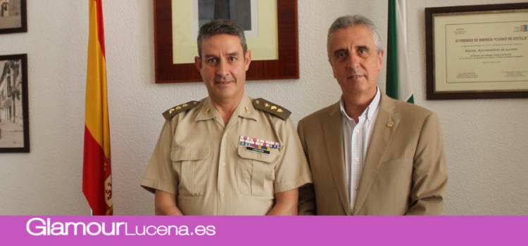 Visita Lucena el Subdelegado del Gobierno de Defensa en Córdoba Íñigo Laquidain