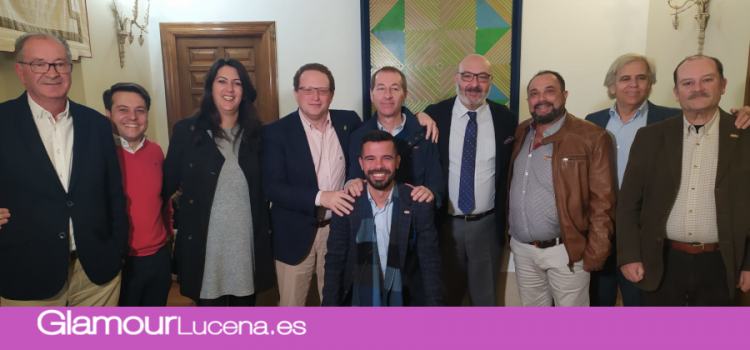 José Ramírez del Rio, nuevo diputado por VOX en Córdoba visita Lucena como fuerza política más votada en el municipio