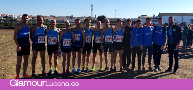 El equipo Surco Lucena campeones provinciales de cross en categoría masculina