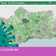 Se mantienen los 72 infectados por Coronavirus en Lucena según fuentes oficiales