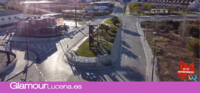 El espectacular video de Evo Inmersión inmortaliza Lucena sobrevolandola en su confinamiento por COVID-19