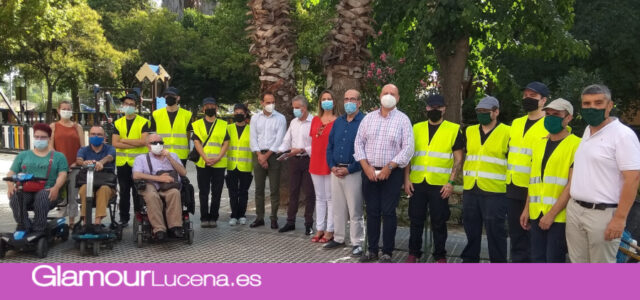 El Ayuntamiento de Lucena colabora con el programa de inclusión laboral de AMFE