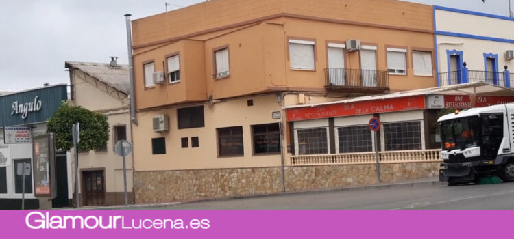 Un nuevo cruce semafórico y jardines, entre las inversiones de la Diputación en Lucena