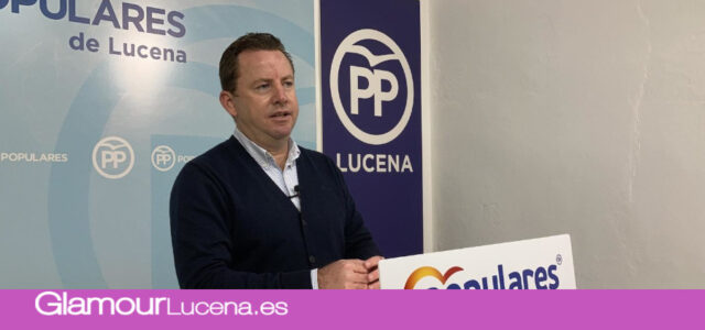 El Partido Popular de Lucena agradece la inclusión de sus emniendas para los presupuestos municipales 2021