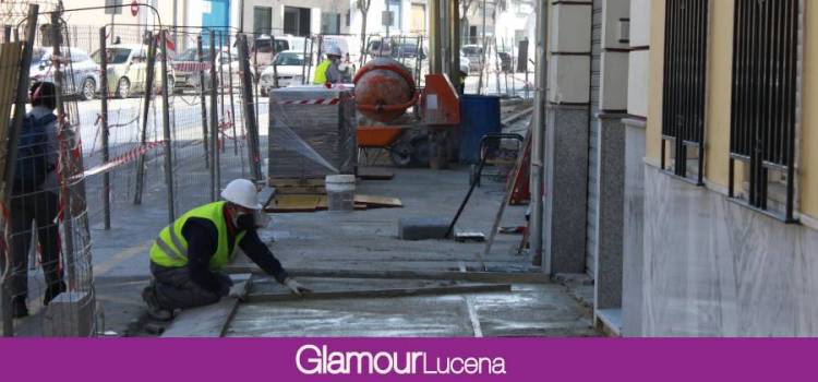 El Ayuntamiento de Lucena interviene en tres espacios públicos en el entorno de Plaza del Mercado