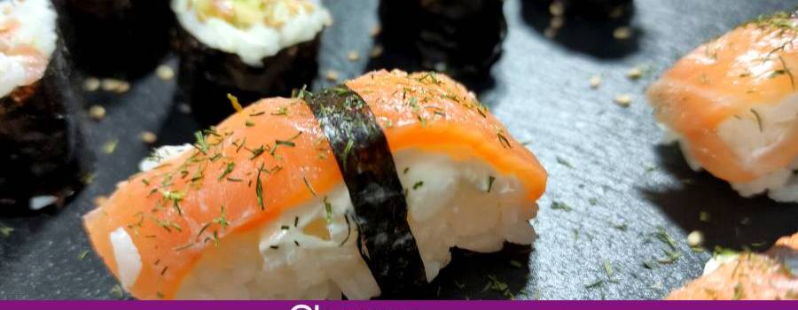 RECETA A 4 MANOS: Sushi