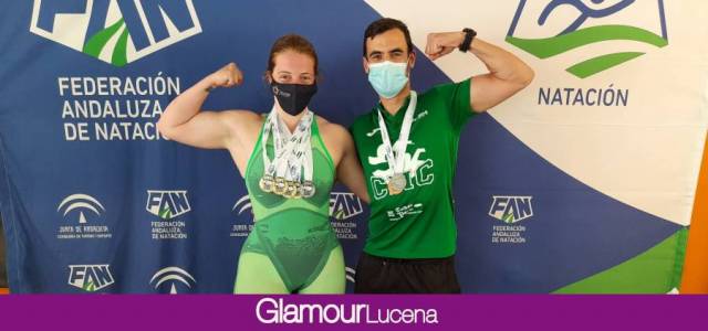 Elia Cuenca y Cristian Gómez consiguen medallas de Oro y Plata respectivamente en Natación