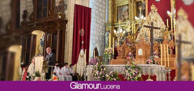 La misa solemne reúne a los devotos aracelitanos ante la ausencia de procesión