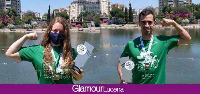 Magníficas clasificaciones para Elia Cuenca y Cristian Gómez en el XIX Campeonato de Andalucía en Aguas abiertas