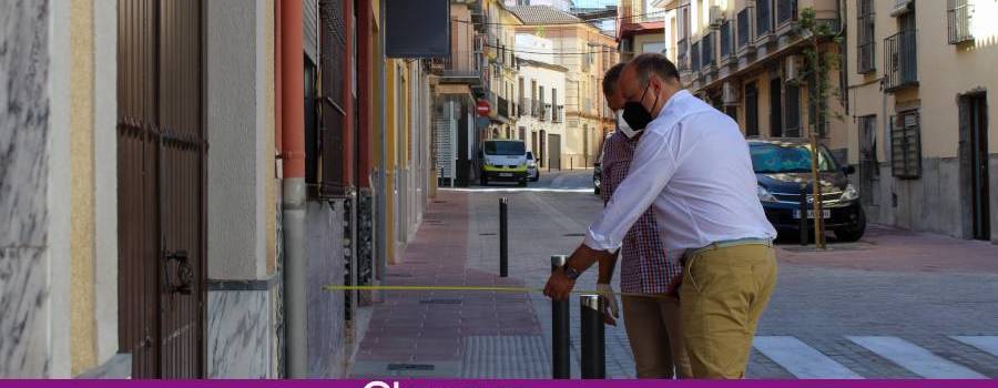 Finaliza la reforma del tramo de la calle Álamos sin coste económico para el Ayuntamiento de Lucena