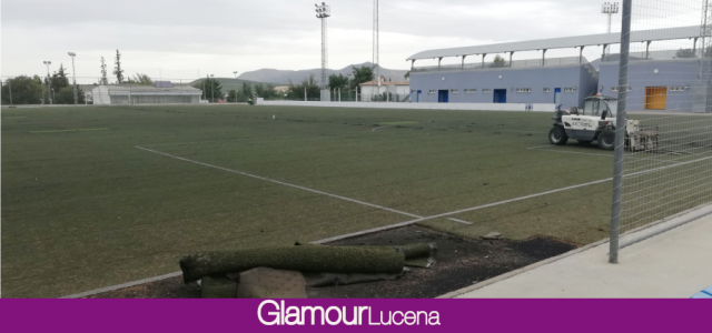 Comienza la sustitución del césped artificial del campo número 2 de la Ciudad Deportiva