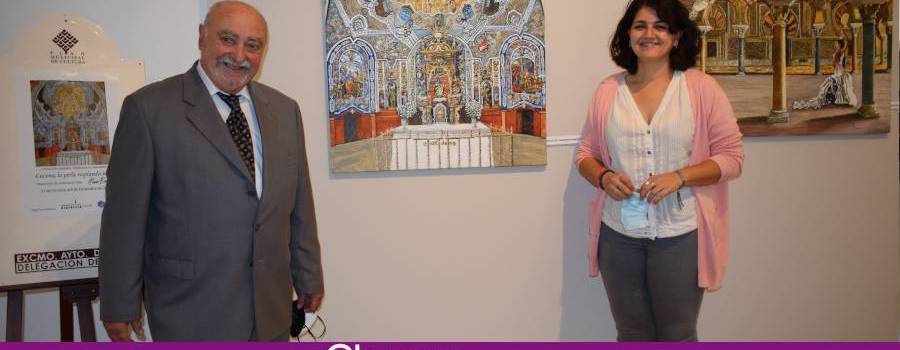 El artista internacional Paco Ballesteros expone en el Palacio de Los Condes de Santa Ana la colección “Lucena, la perla resplandeciente”