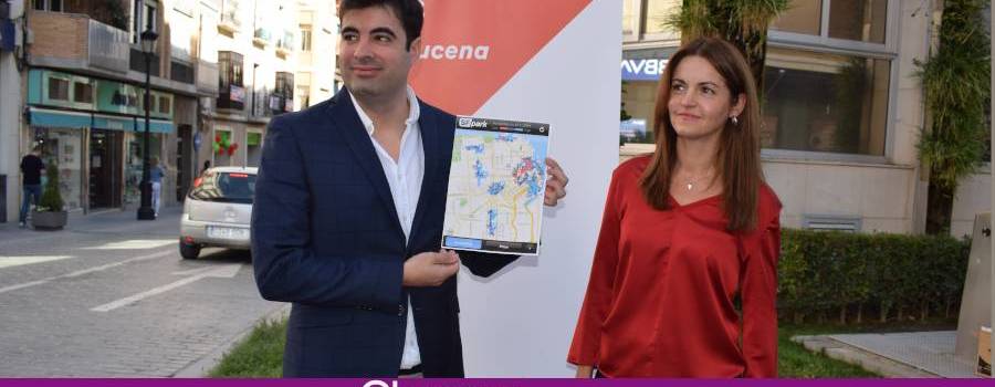Ciudadanos  da a conocer una nueva propuesta que indicará los aparcamientos en Lucena a tiempo real a través de una app