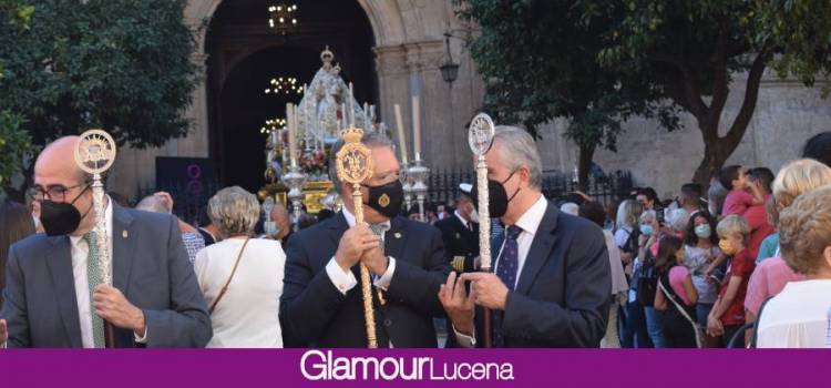 Procesión de la Virgen de Araceli Cofradía Filial de Málaga en imágenes