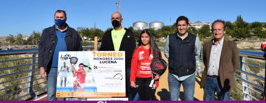 Un gran torneo de Pádel a nivel provincial traerá hasta 175 jugadores a Lucena este fin de semana