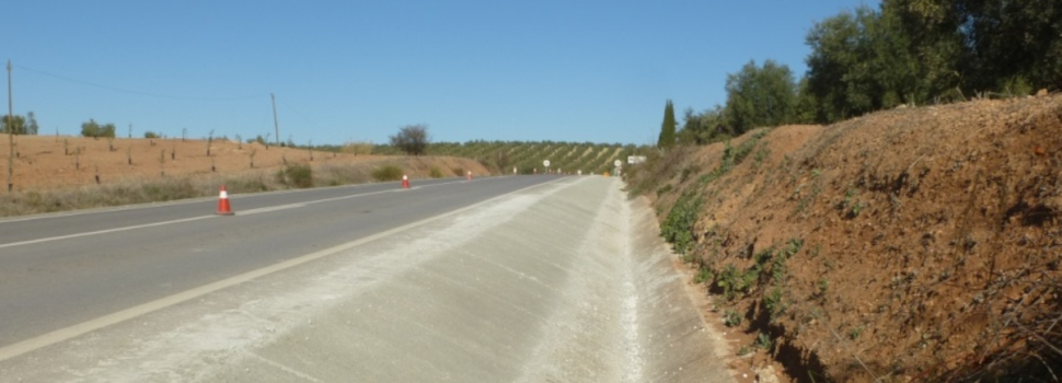 La Junta mejora la carretera A 3131 de la A 318 a Badolatosa en el término municipal de Lucena
