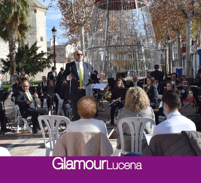 La Banda Didáctico Musical de Lucena interpreta el Concierto de Año Nuevo