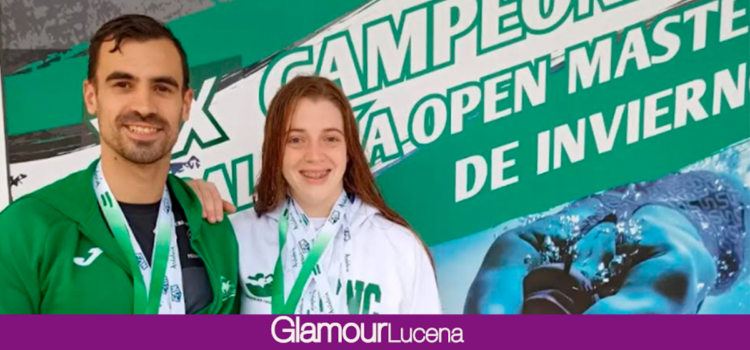 5 medallas de oro para Elia Mª Cuenca en el Campeonato de Andalucía Master de Invierno de Natación