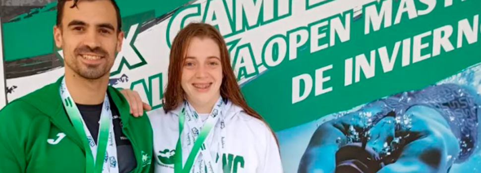 5 medallas de oro para Elia Mª Cuenca en el Campeonato de Andalucía Master de Invierno de Natación