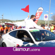 Salida de la Vuelta Ciclista Andalucía desde Lucena en imágenes