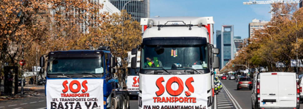 Las federaciones nacionales de transportistas no permitirán por el momento reanudar la actividad del transporte de mercancías por carretera