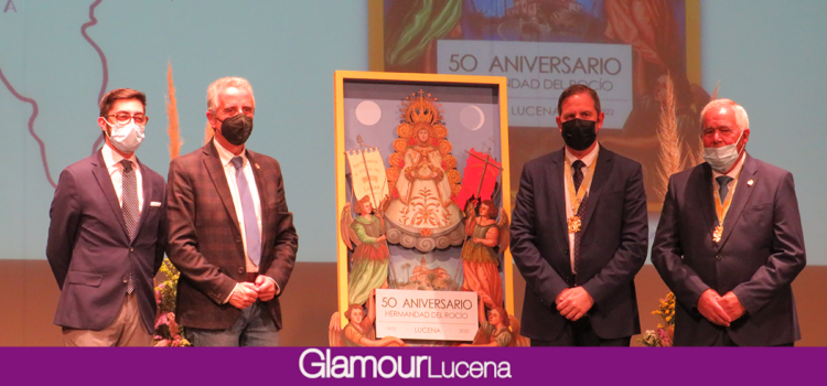 La Hermandad del Rocío de Lucena presenta el Cartel conmemorativo de su 50 Aniversario